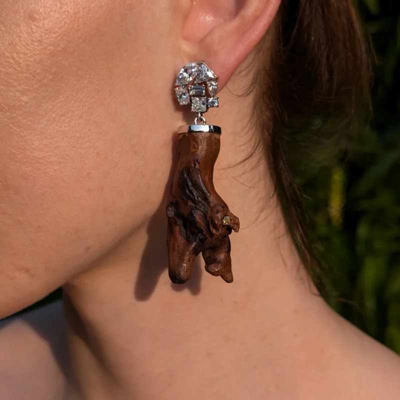 Crystal Water Earrings