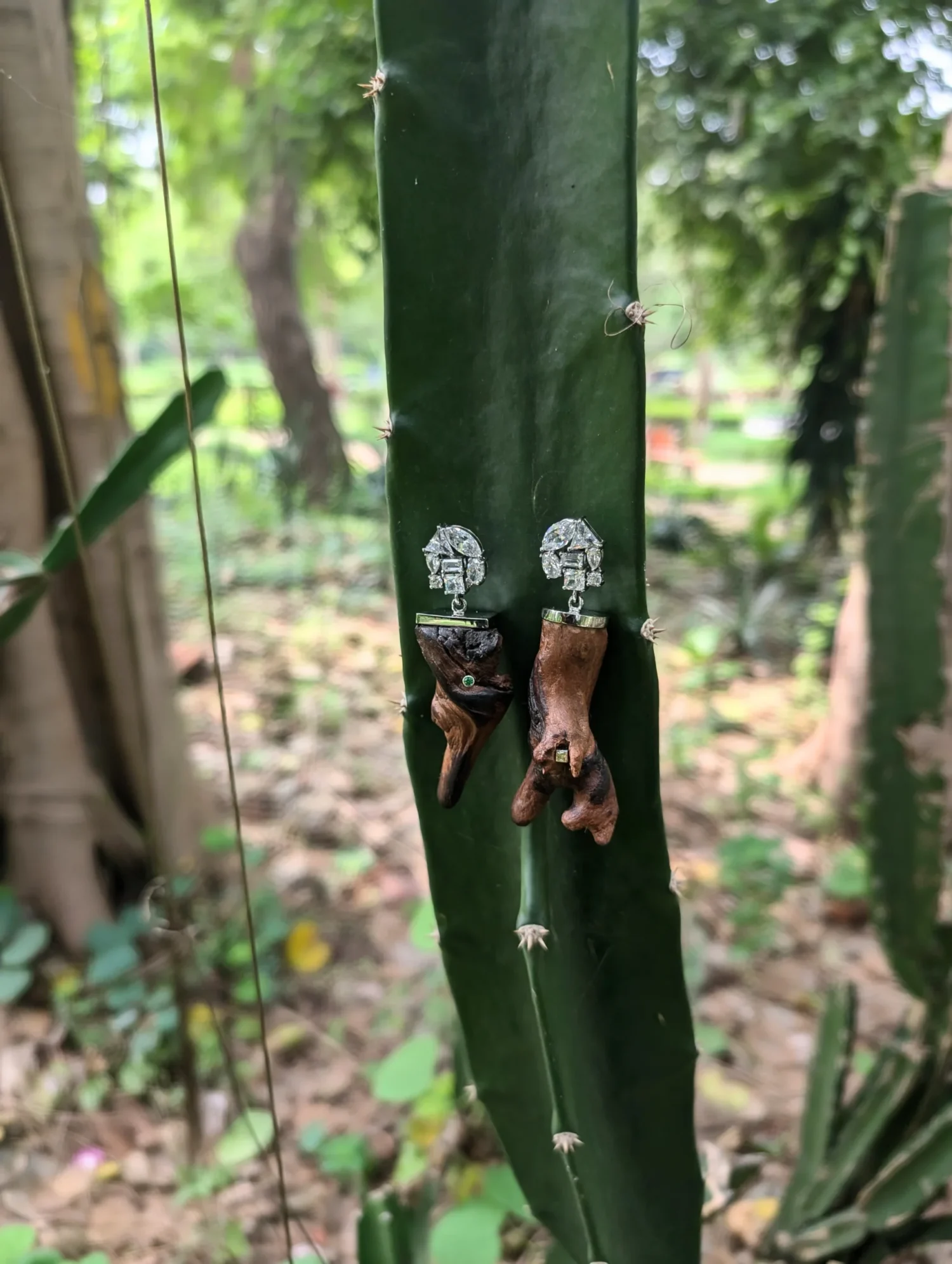 Crystal Water Earrings