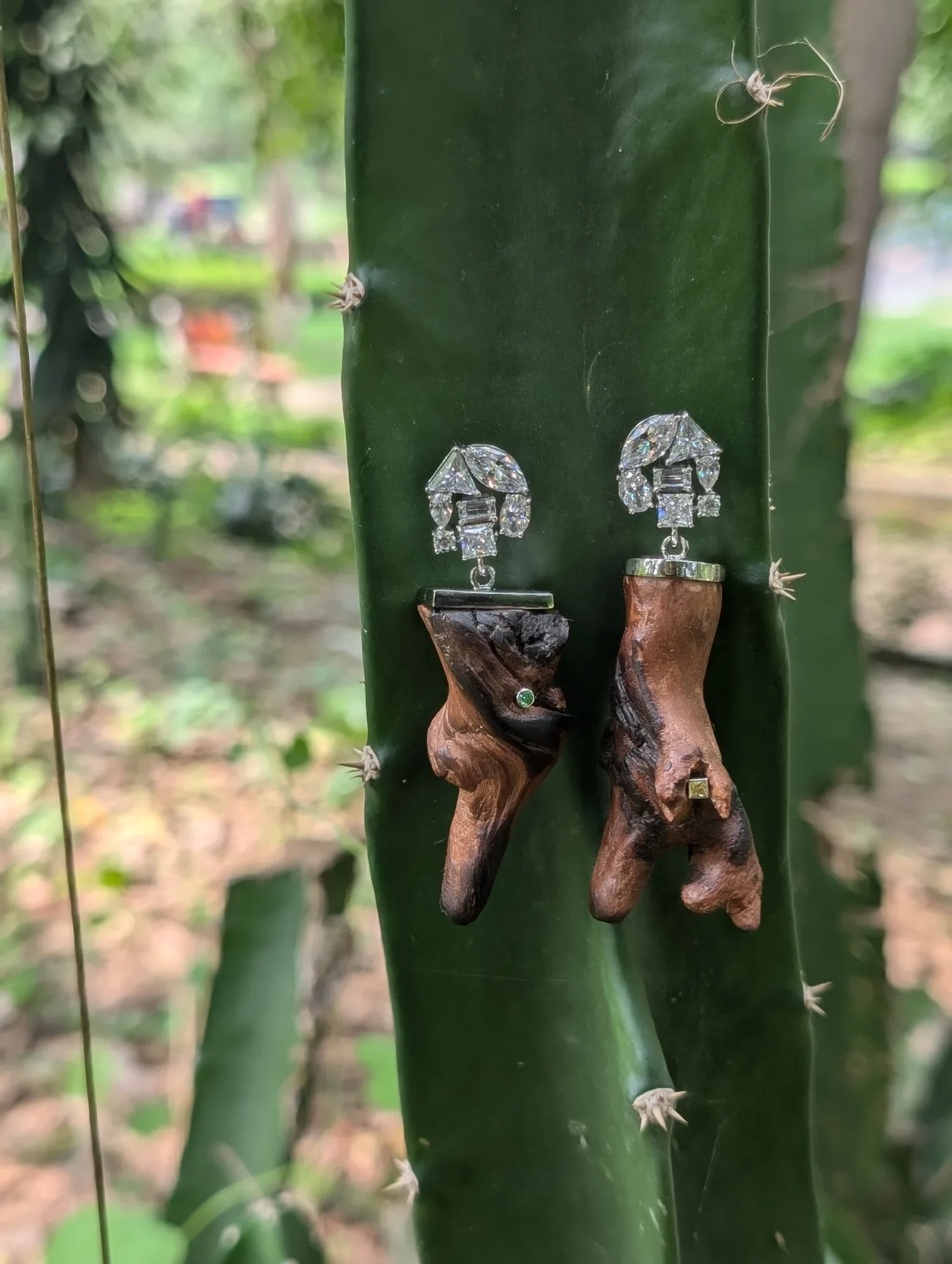 Crystal Water Earrings