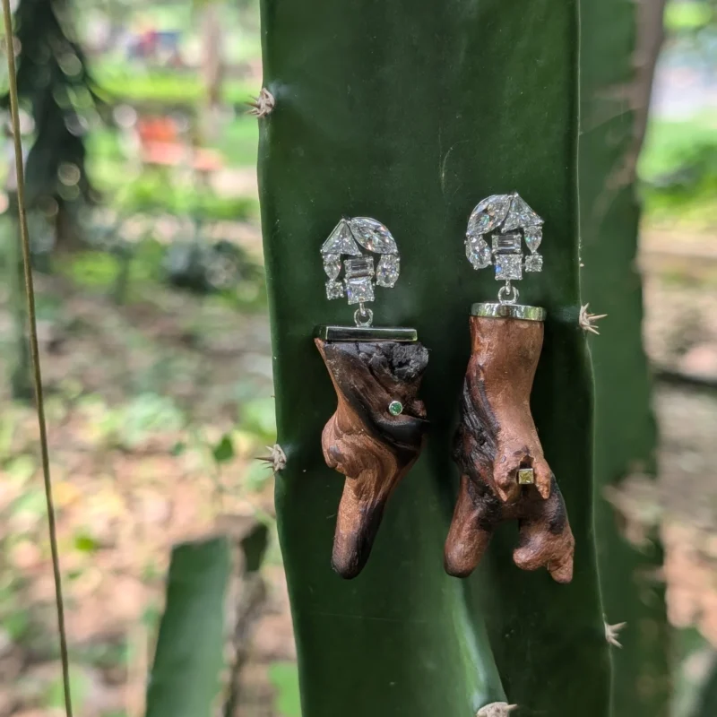 Crystal Water Earrings