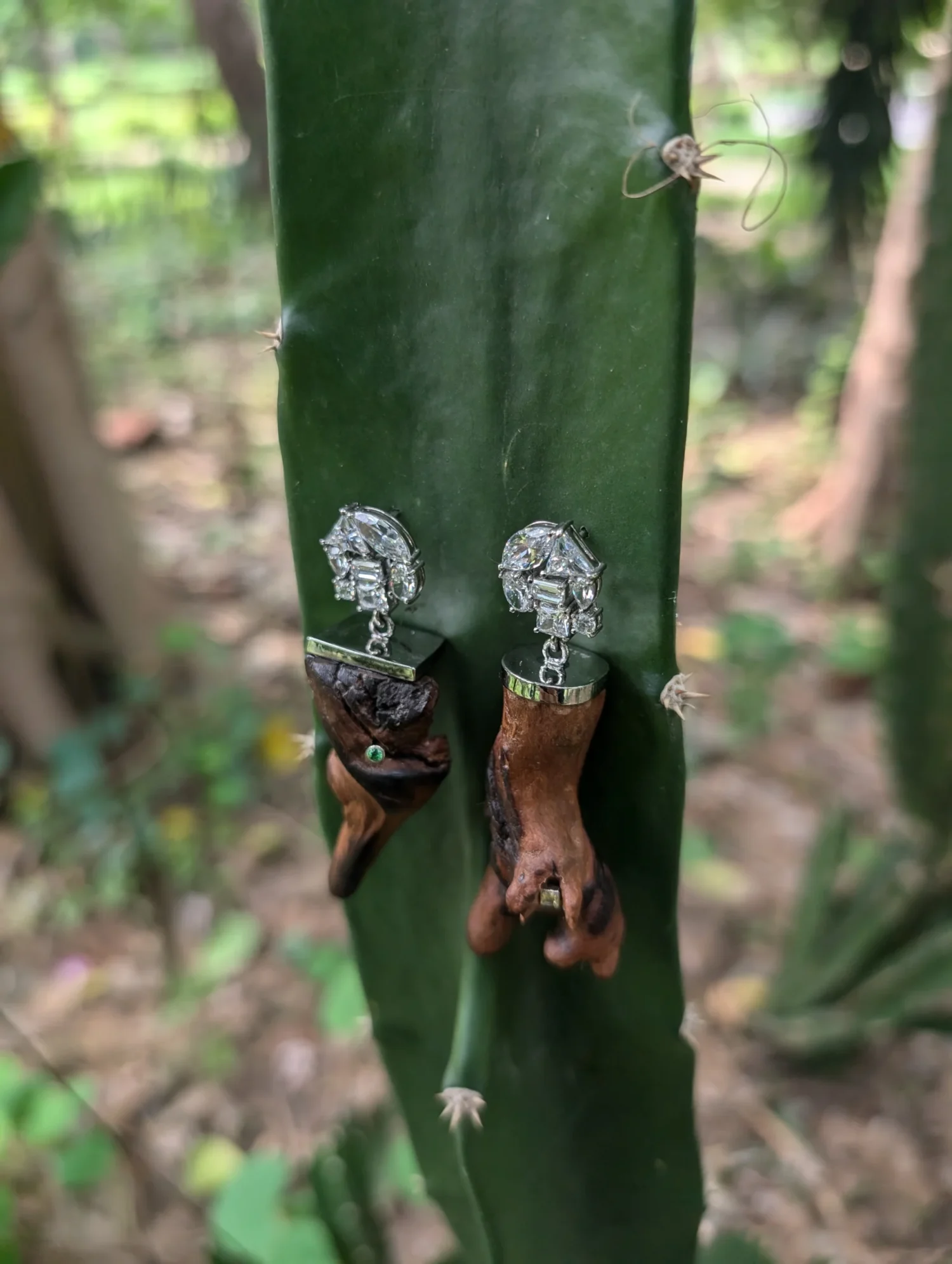 Crystal Water Earrings