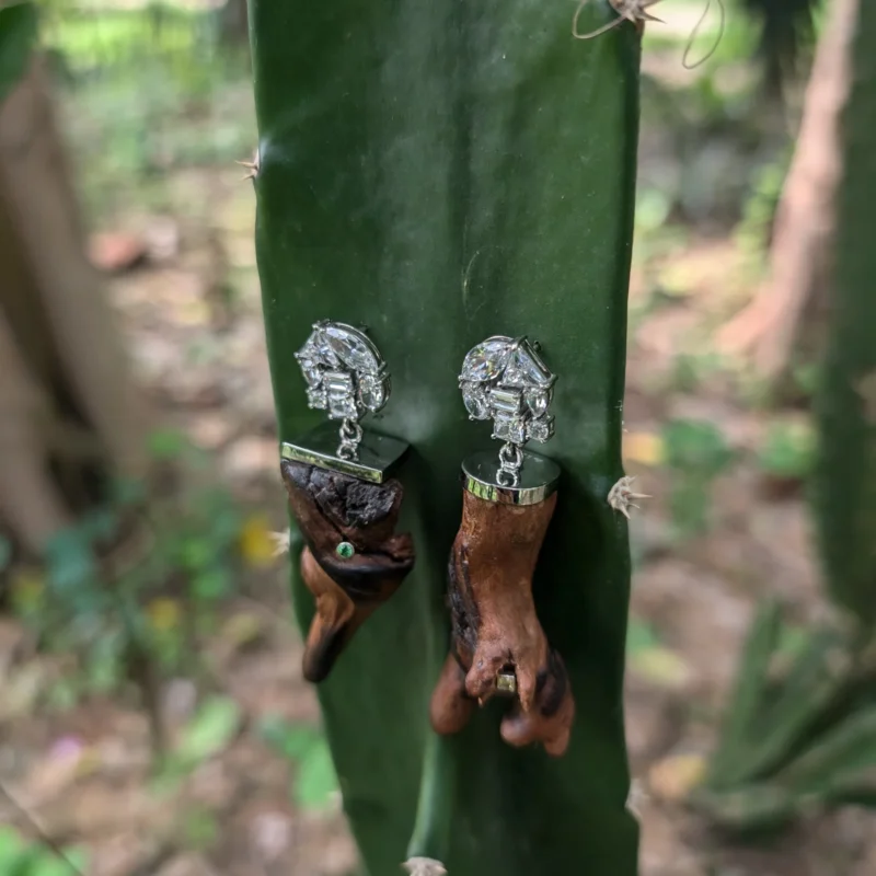 Crystal Water Earrings