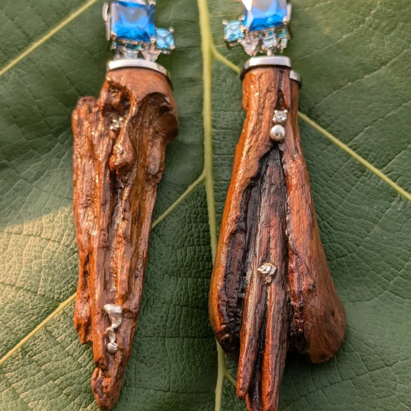 Aqua Aura Earrings