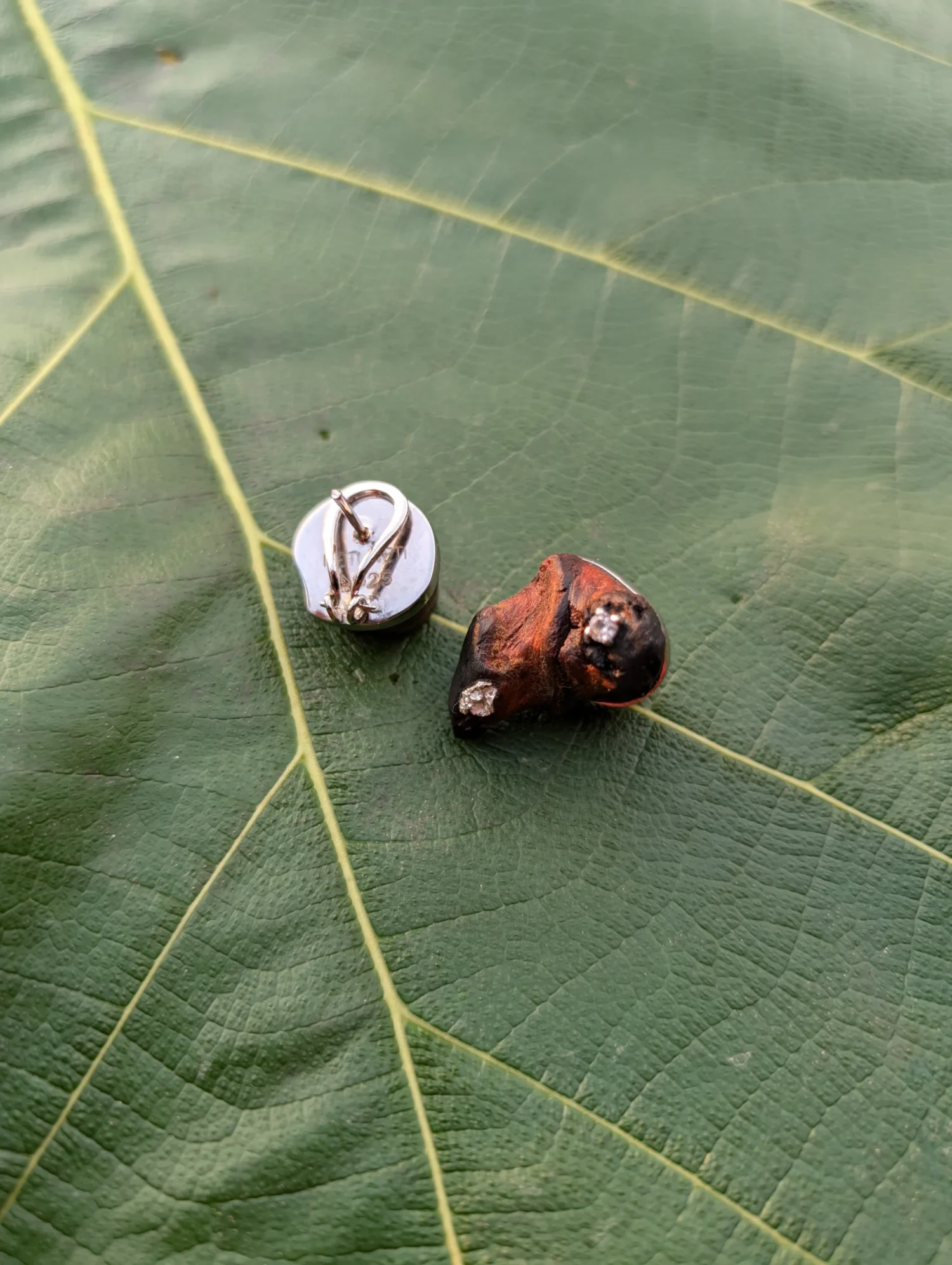 Gem and Grain Wave Studs