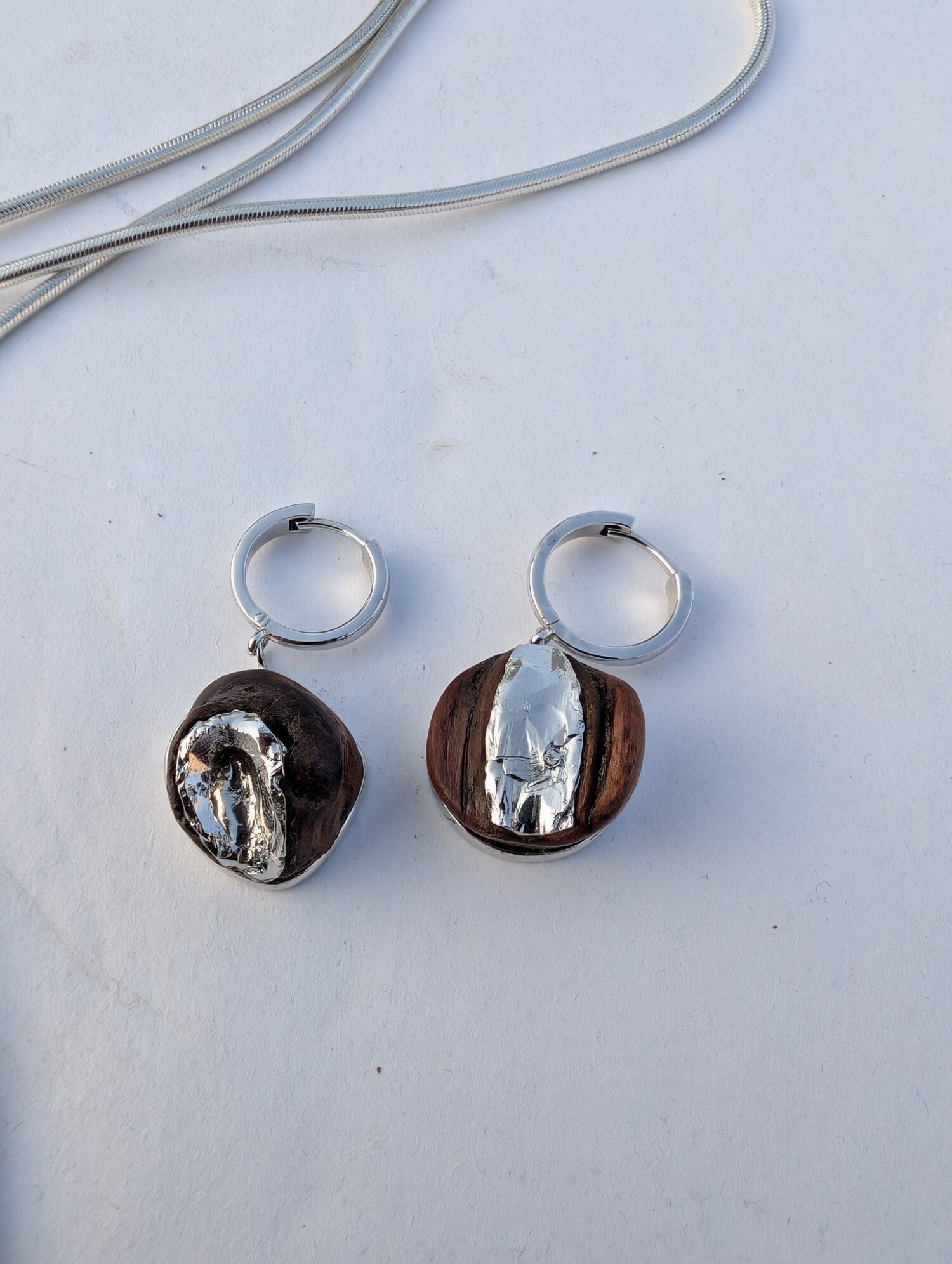 Wood and Wave Bali Earrings