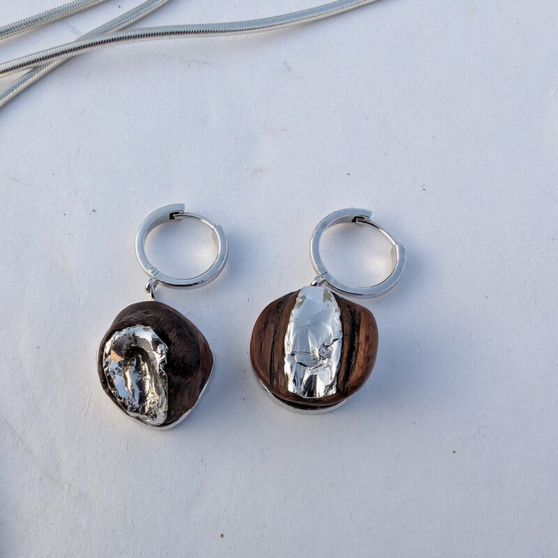Wood and Wave Bali Earrings
