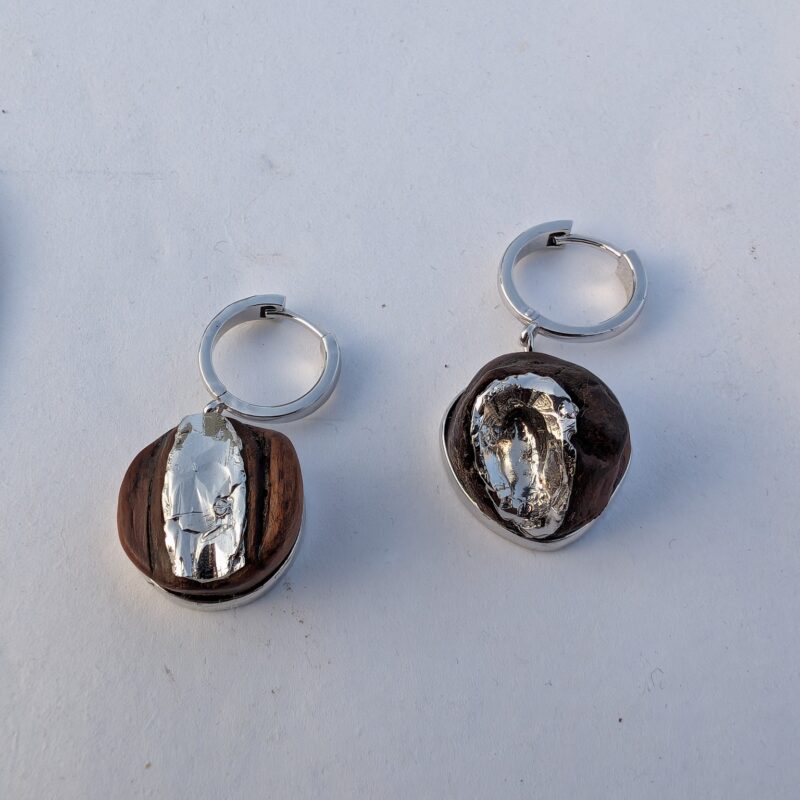 Wood and Wave Bali Earrings