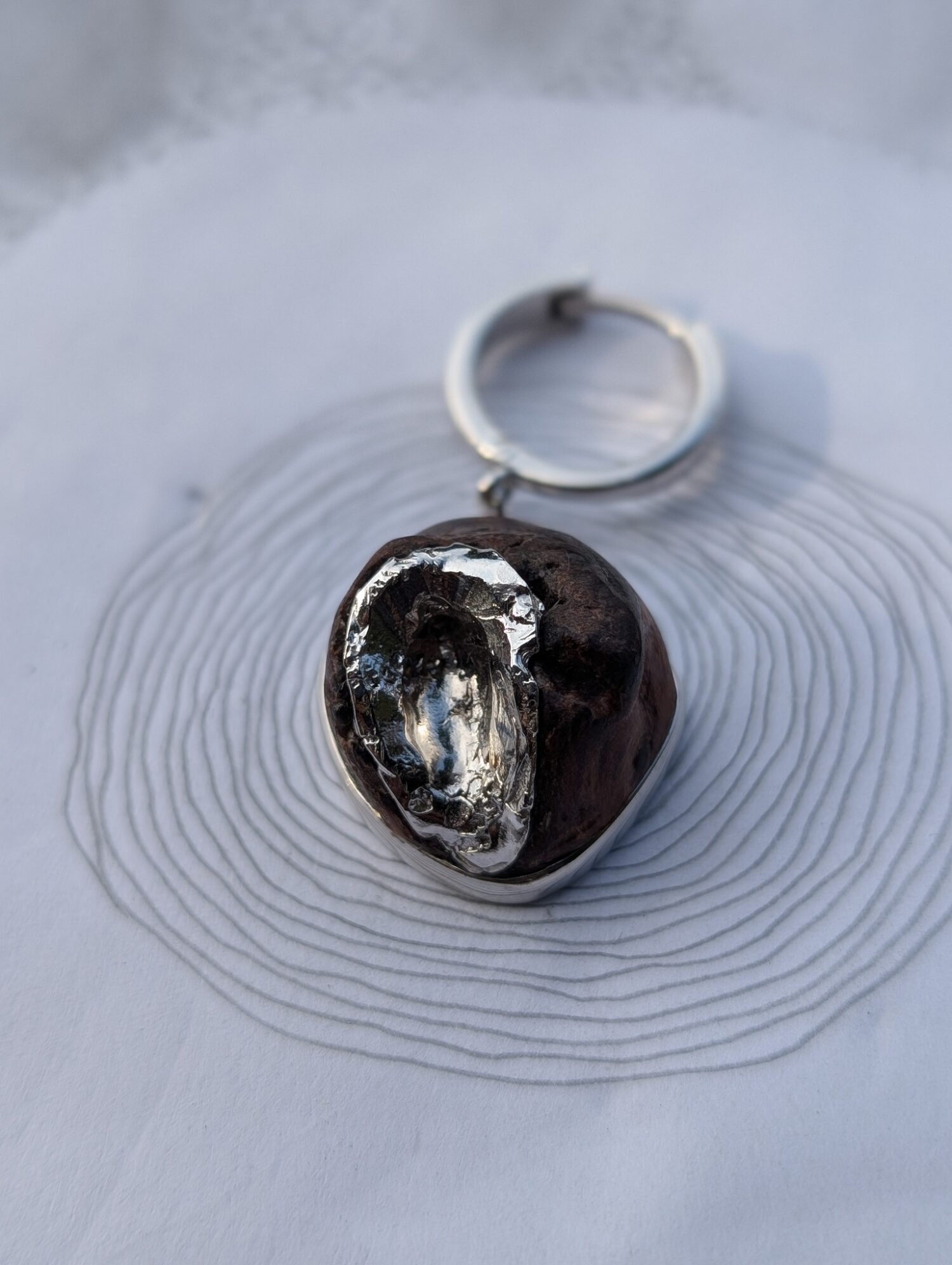 Wood and Wave Bali Earrings