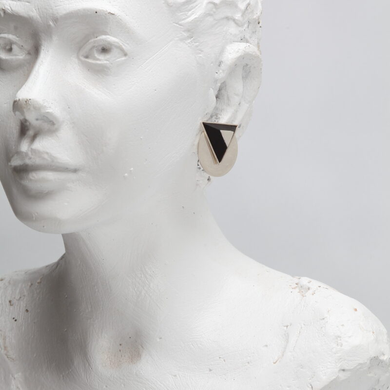 SILENT EARTH STUD EARRINGS