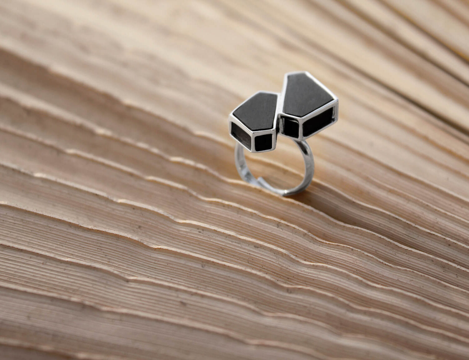 Woodland Shadow Ebony Ring