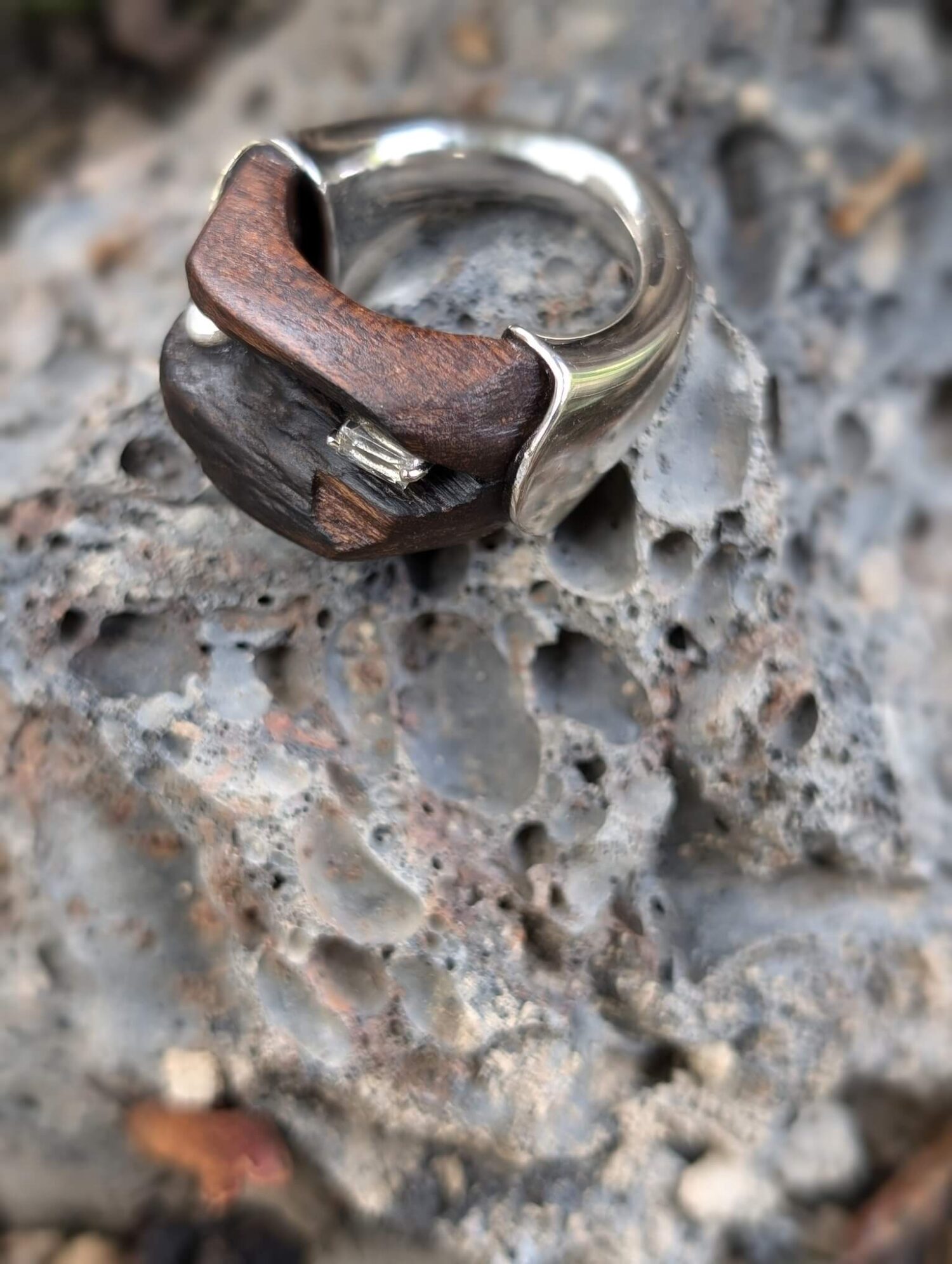 Rock Face Ring