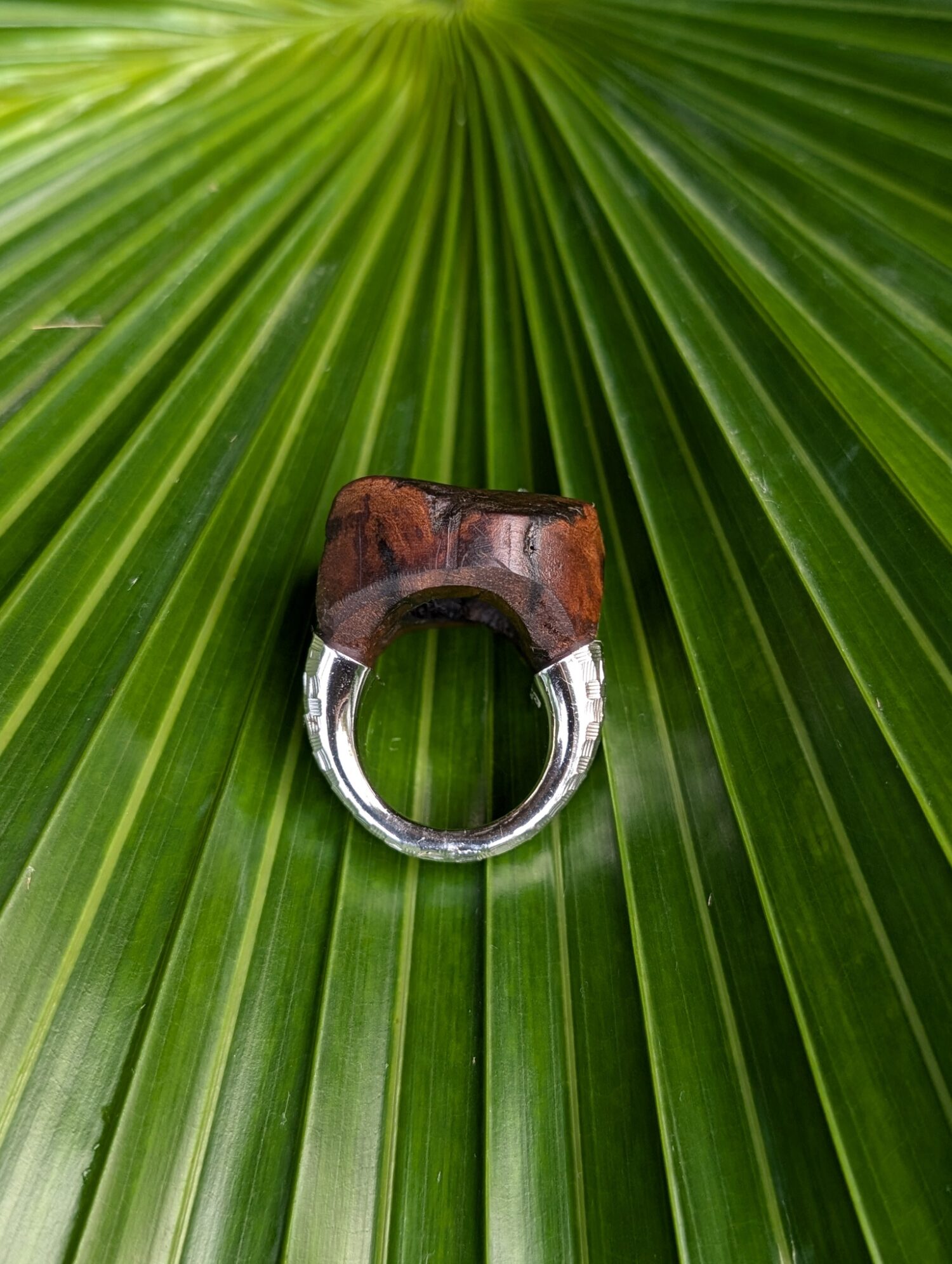 Violet Wave Ring