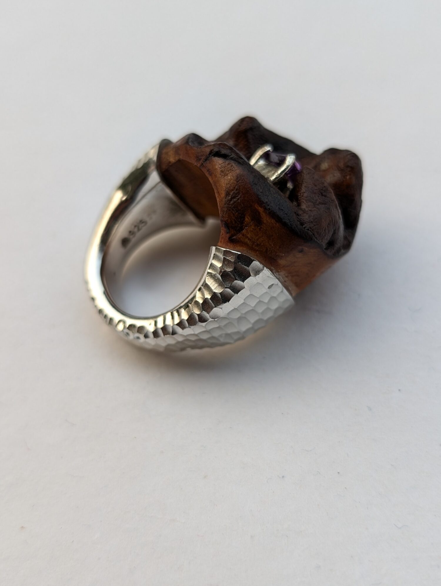 Violet Wave Ring