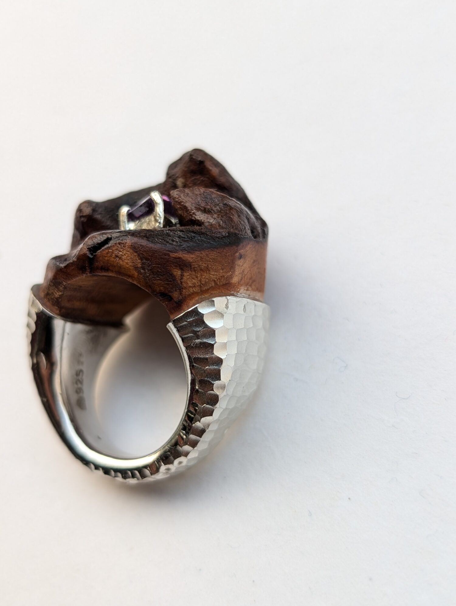 Violet Wave Ring