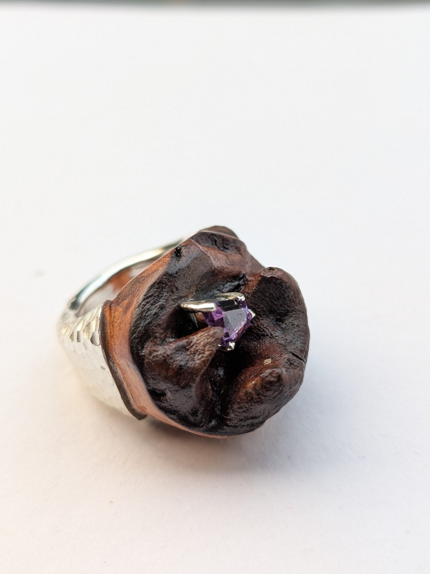 Violet Wave Ring
