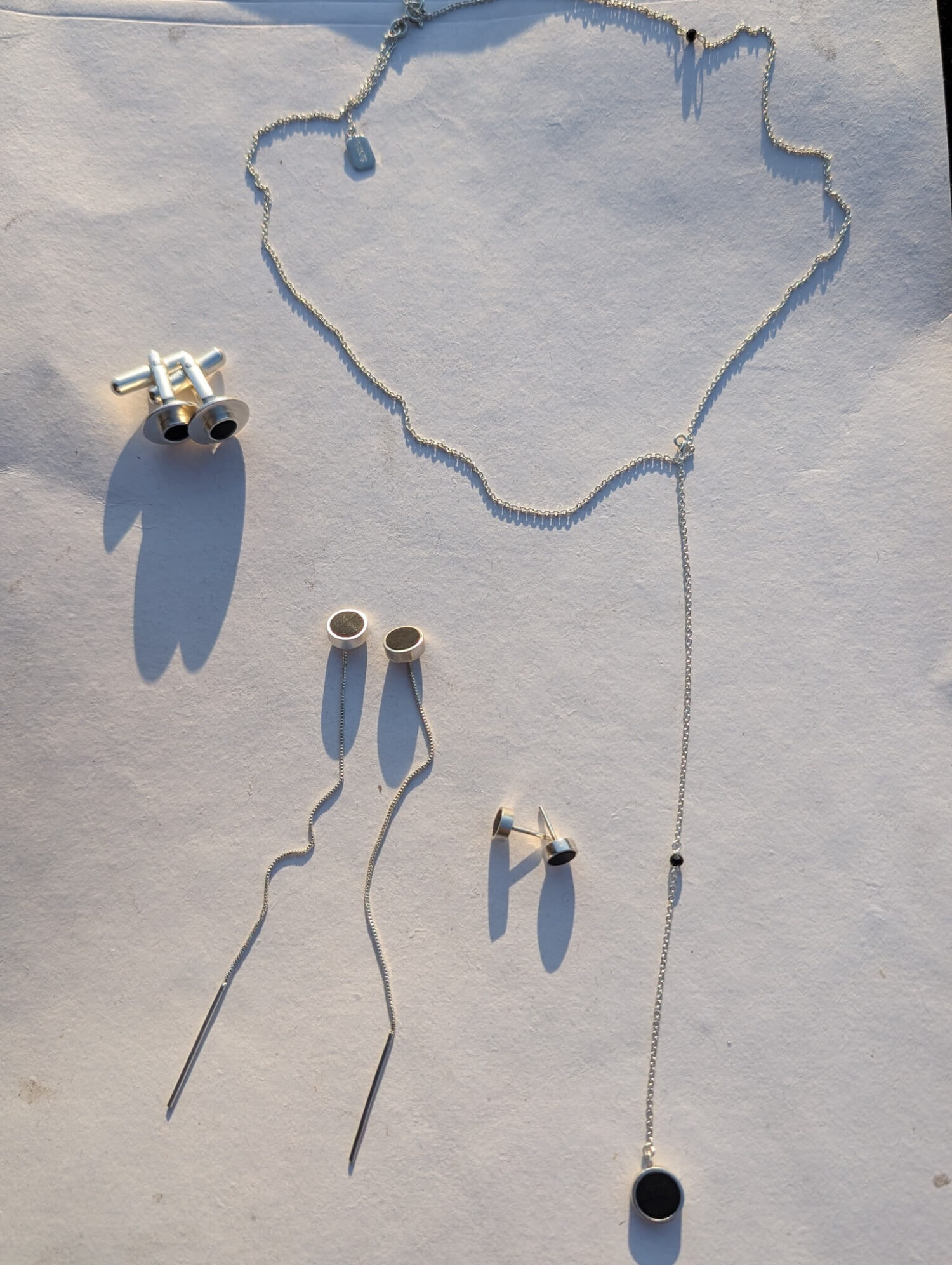 The Onyx Line Necklace