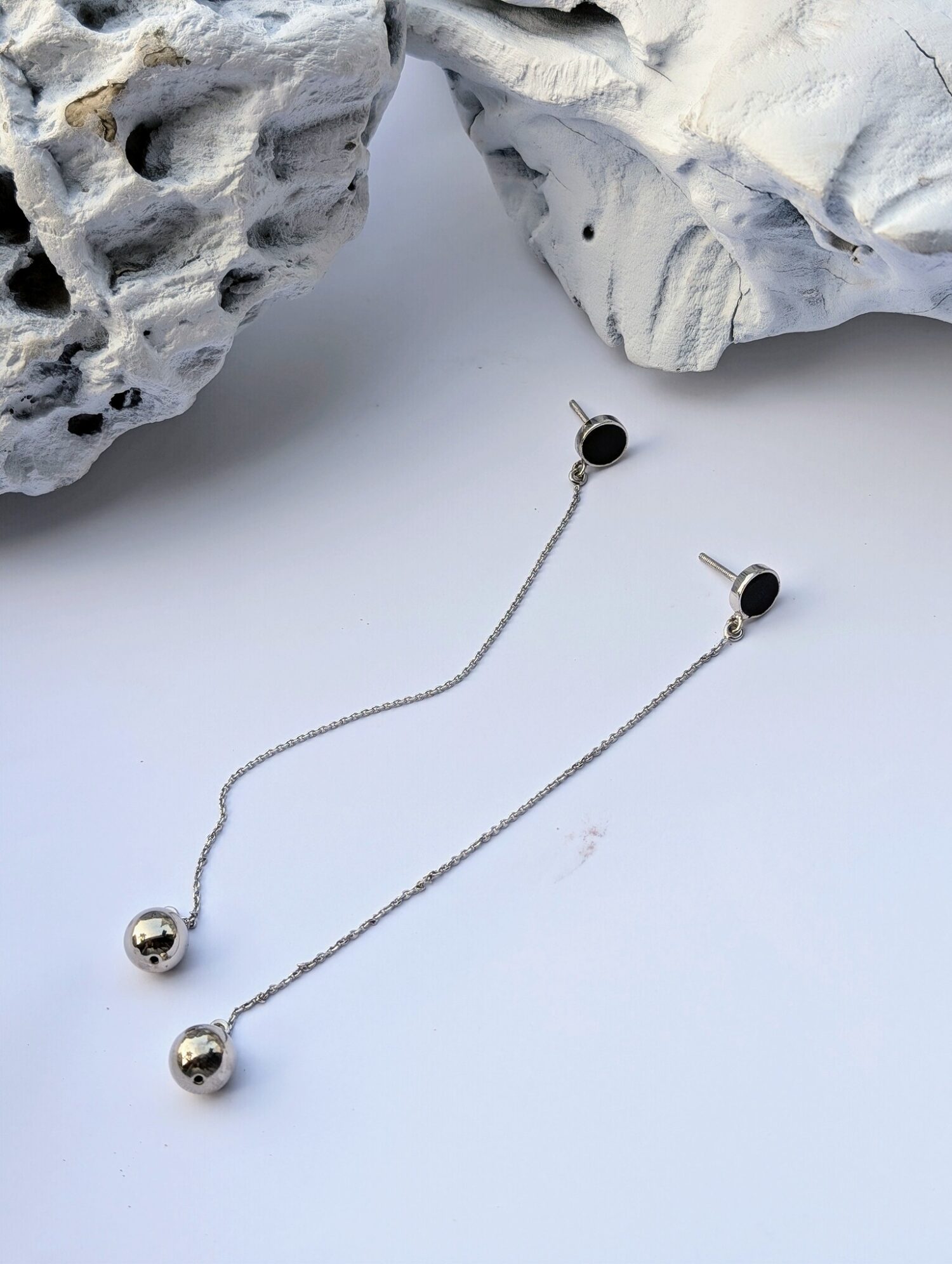 Shadowed Root Earrings