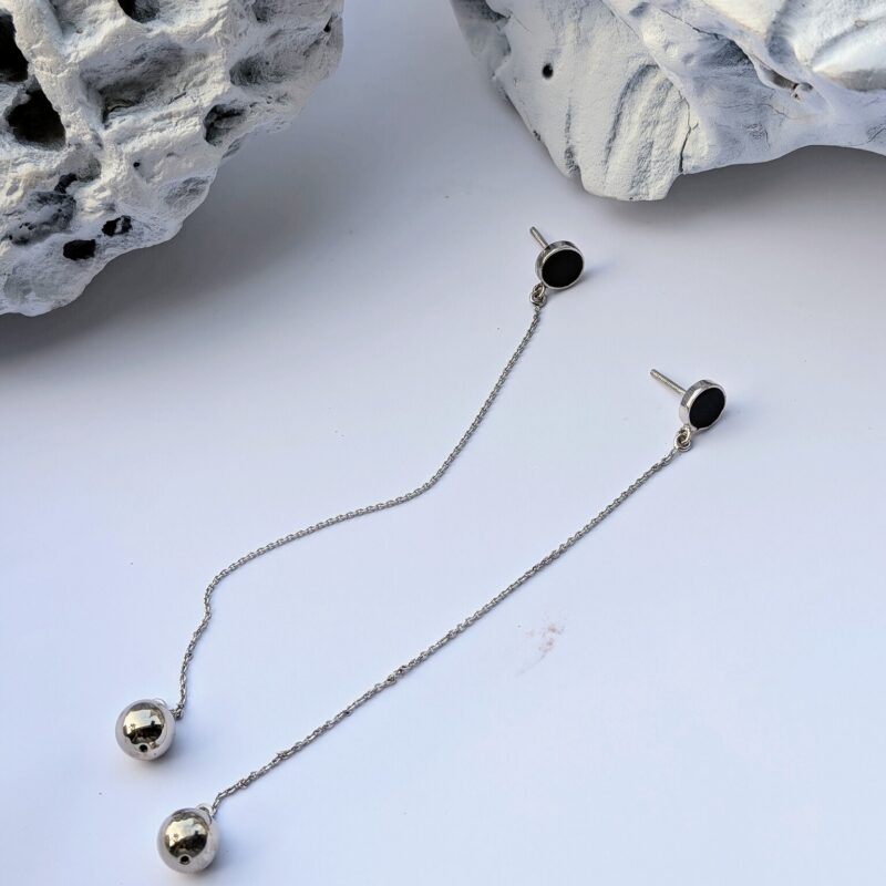 Shadowed Root Earrings