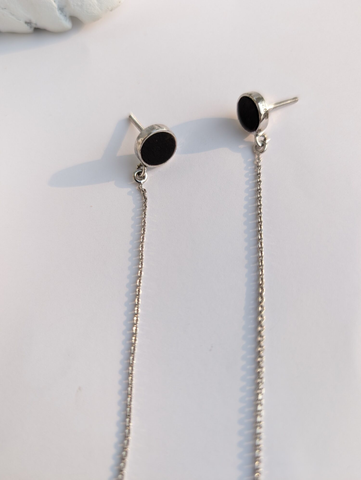 Shadowed Root Earrings