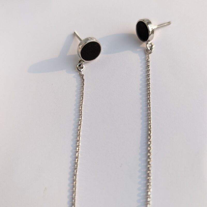 Shadowed Root Earrings