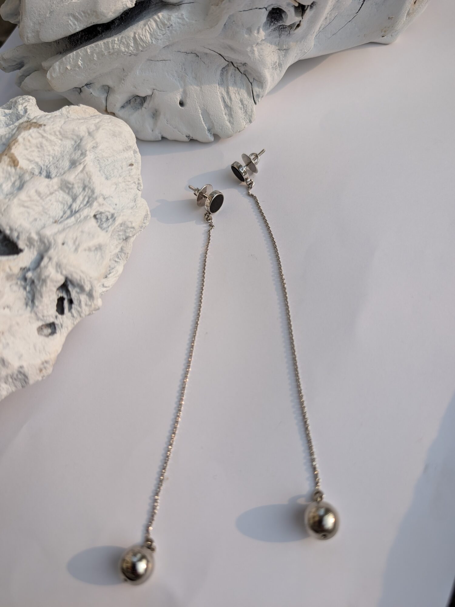 Shadowed Root Earrings
