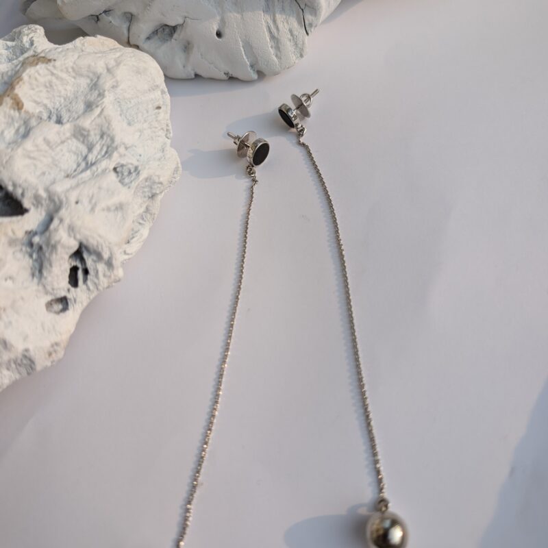 Shadowed Root Earrings