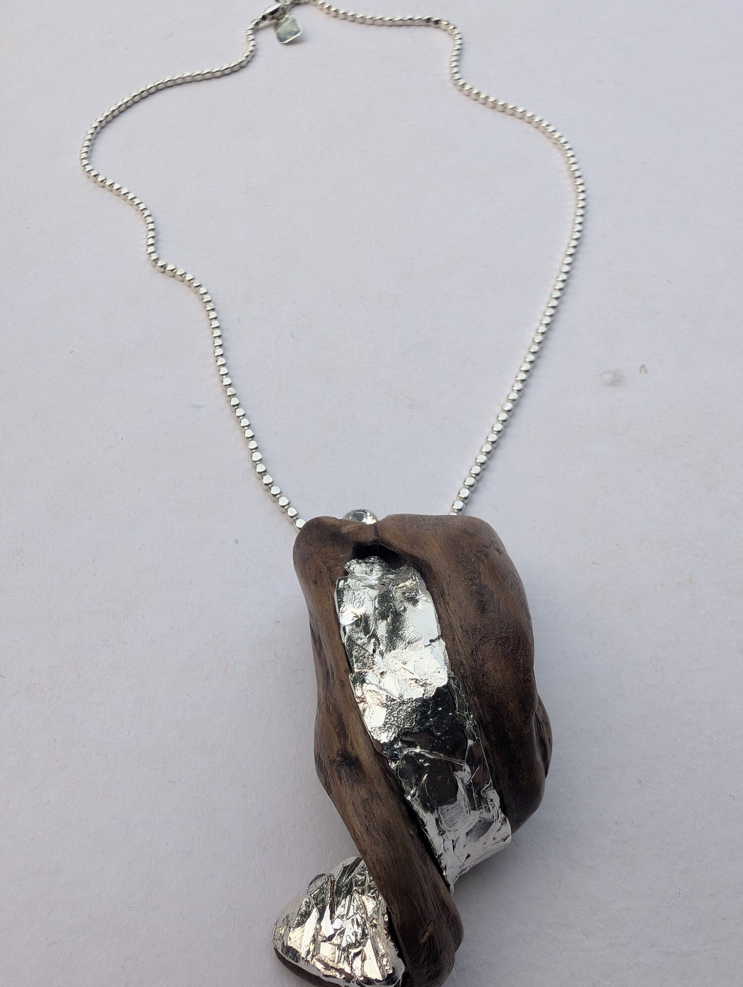 Wood and Wave Pendant