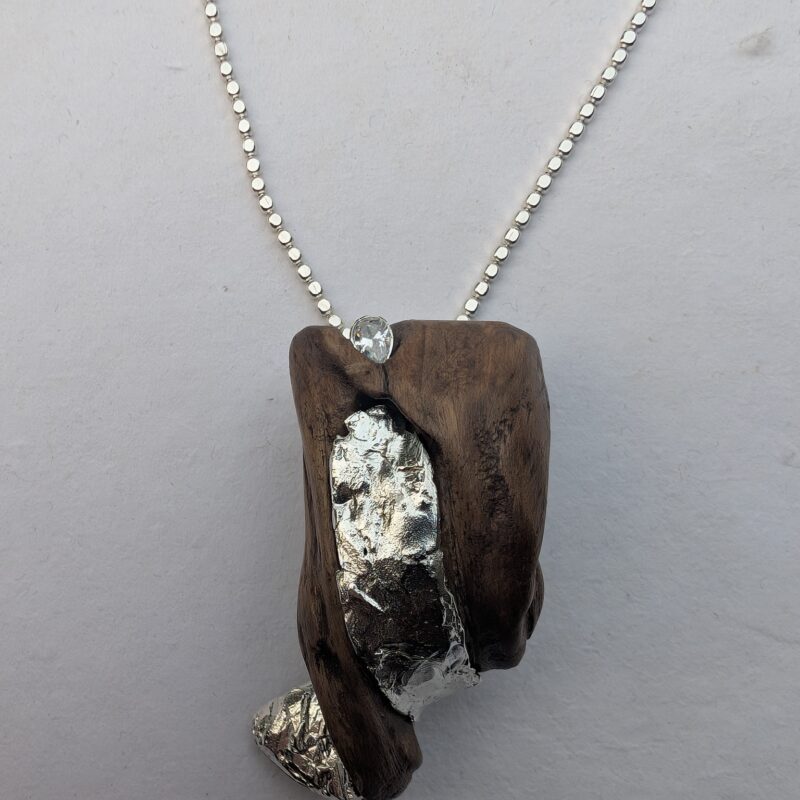 Wood and Wave Pendant
