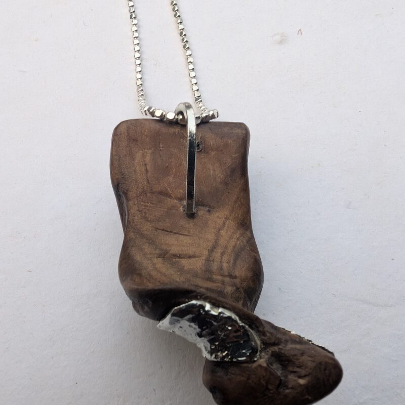 Wood and Wave Pendant
