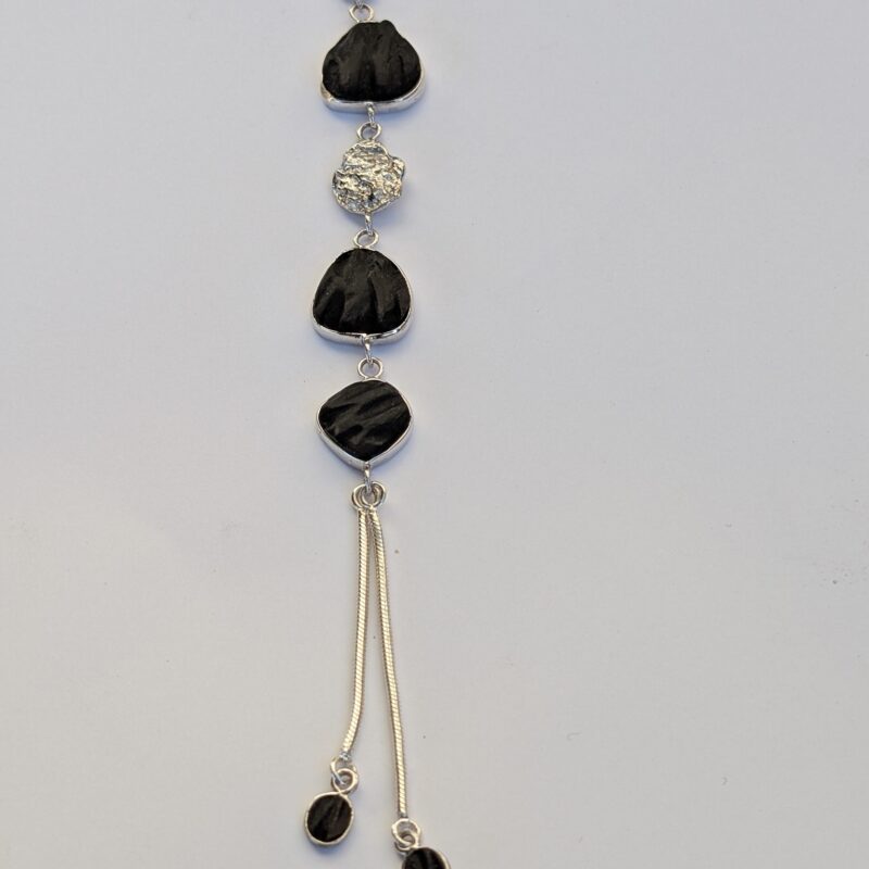 Black Waterfall Necklace