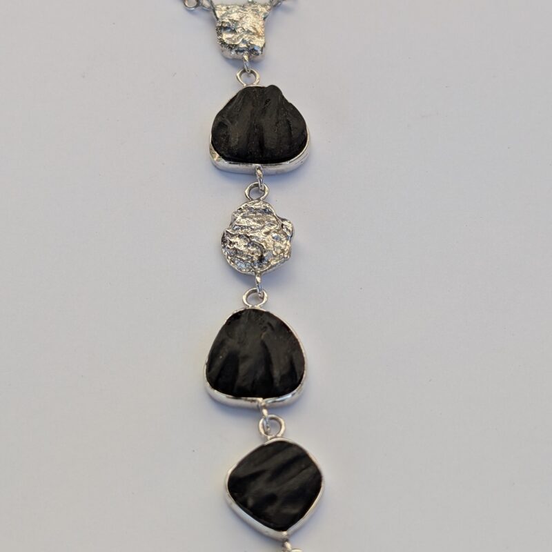 Black Waterfall Necklace