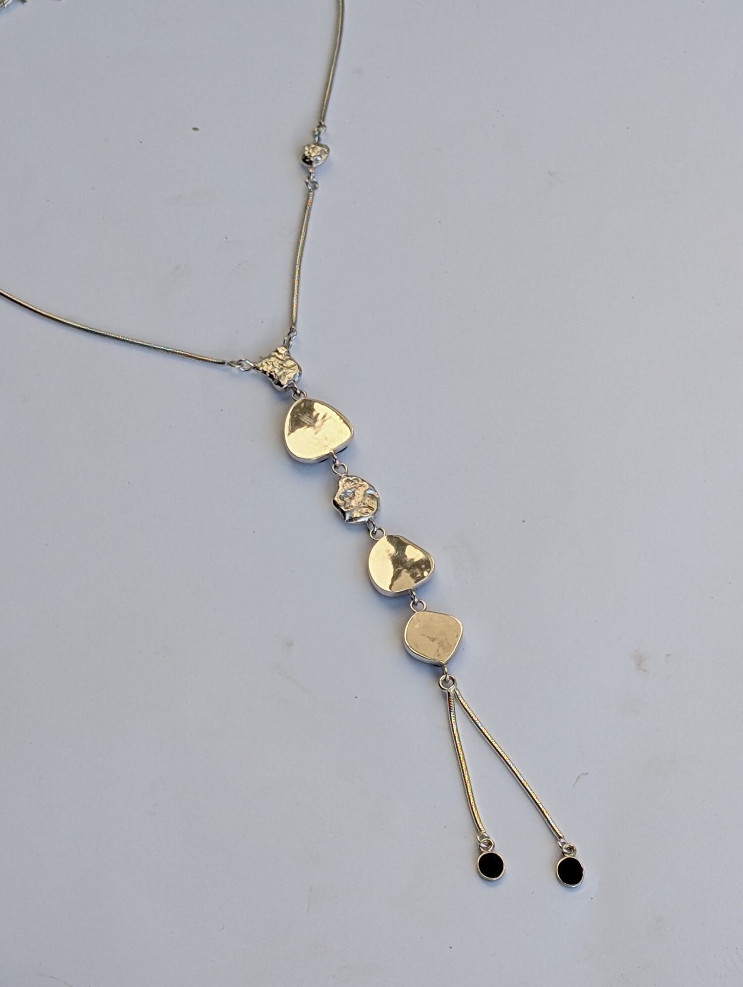 Black Waterfall Necklace